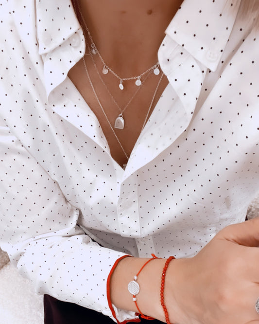 New Vintage by Kriss Stargazer silver choker necklace — view 2
