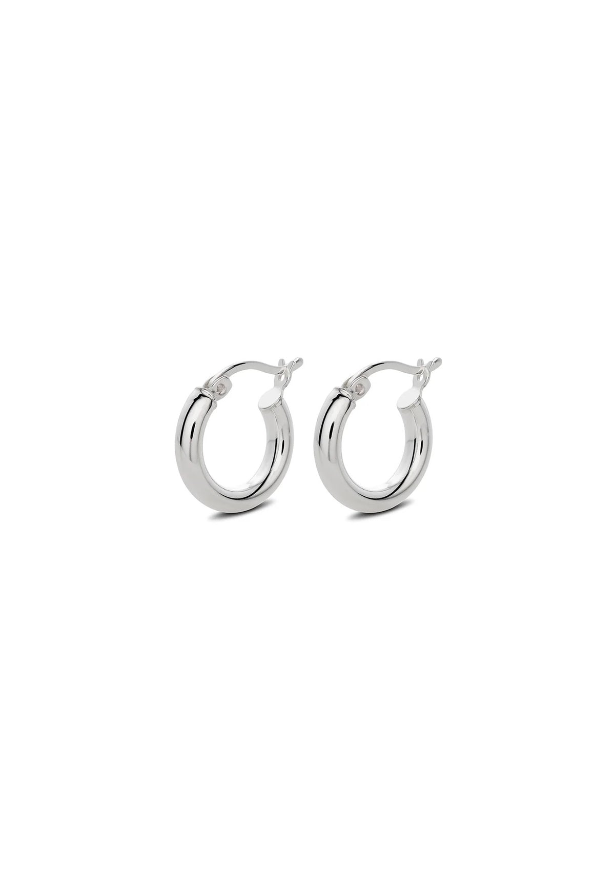 NO MORE Ella sterling silver hoop earrings — view 4