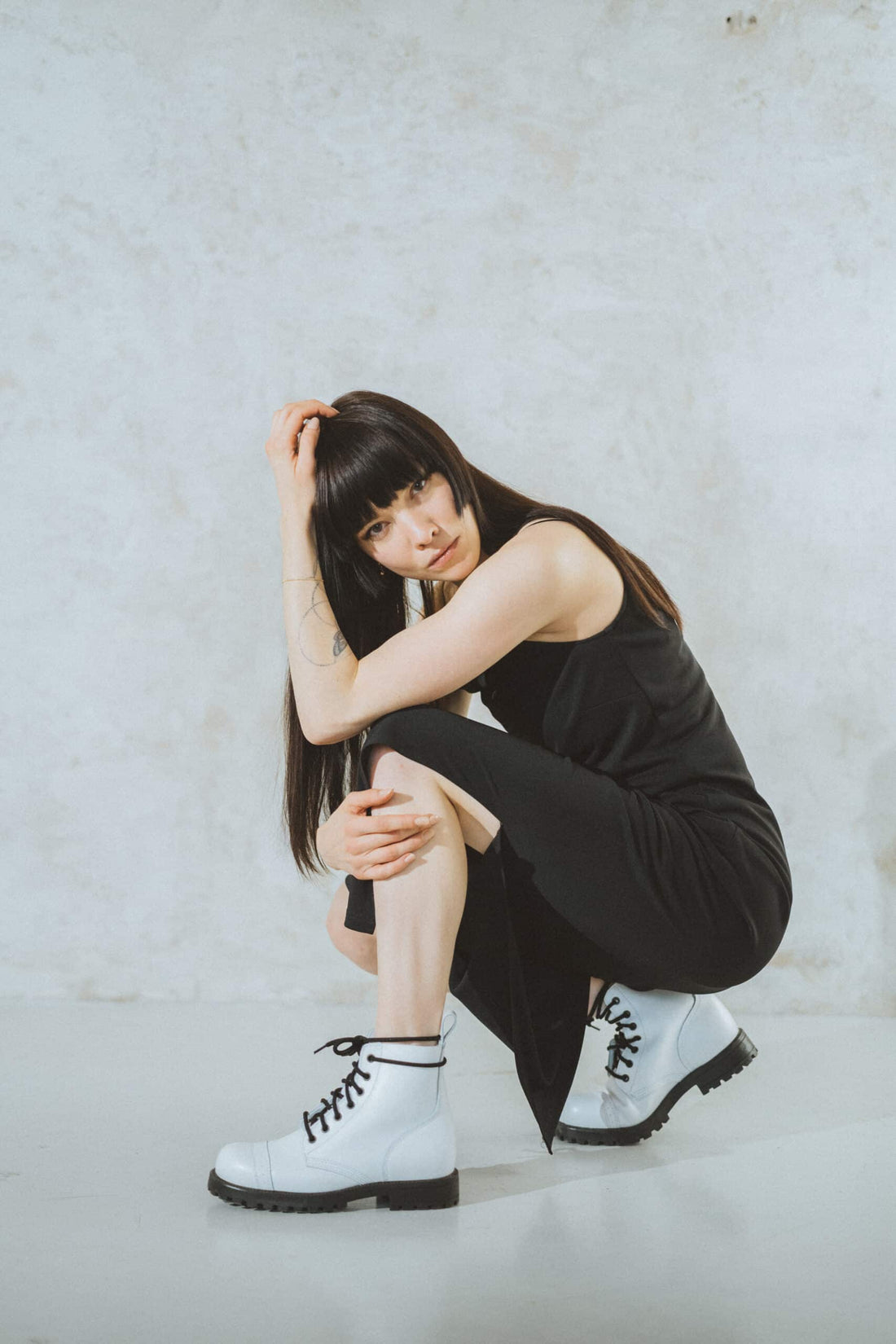 The Samelin 517 White Aviator Boots – Confidence in Every Step