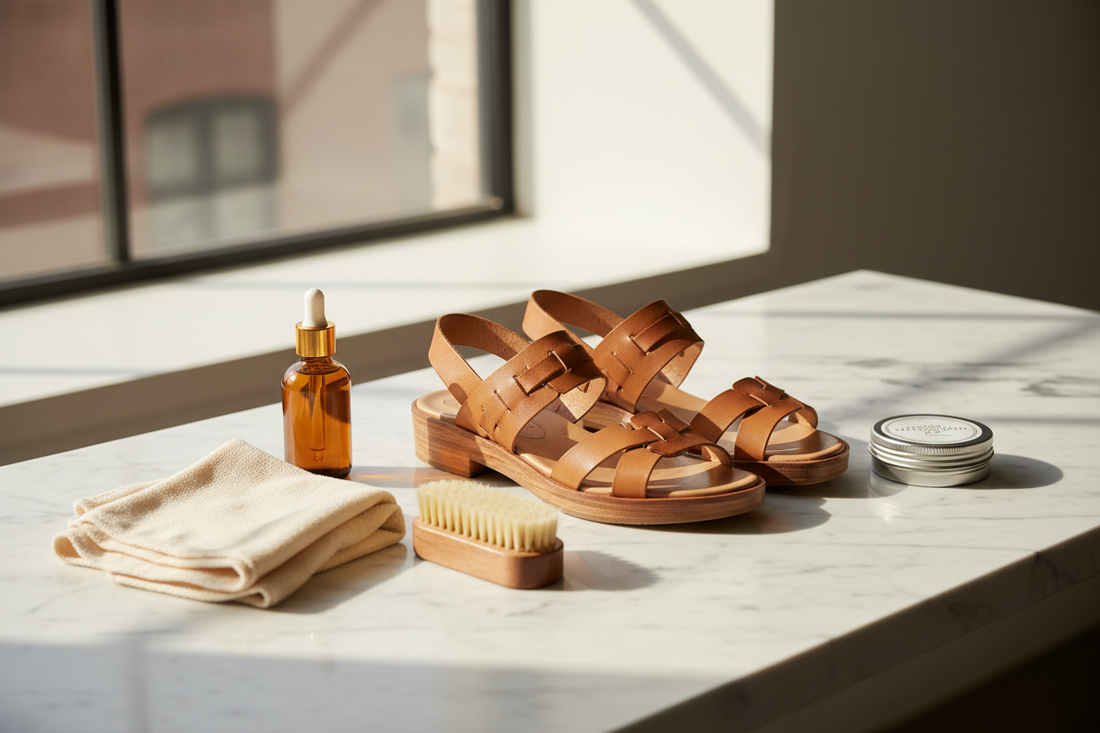 How to Care for Leather Sandals