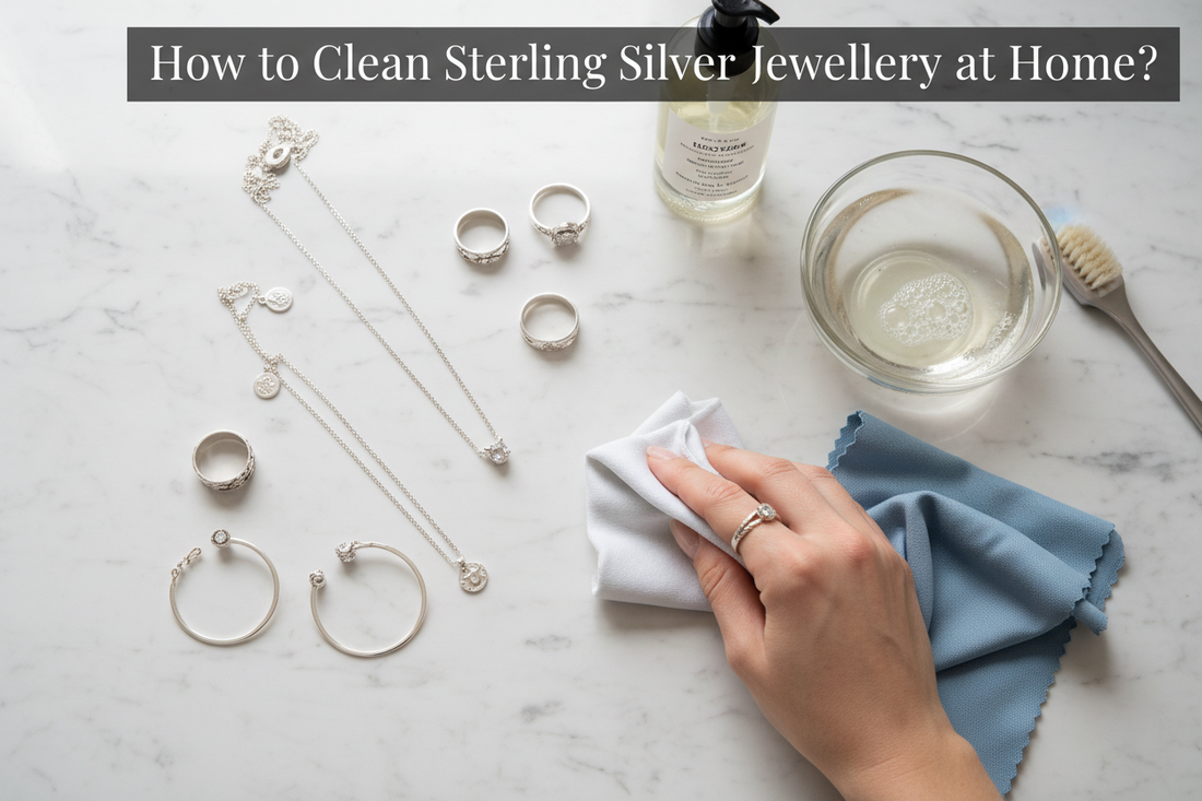 How to Clean Sterling Silver Jewellery at Home