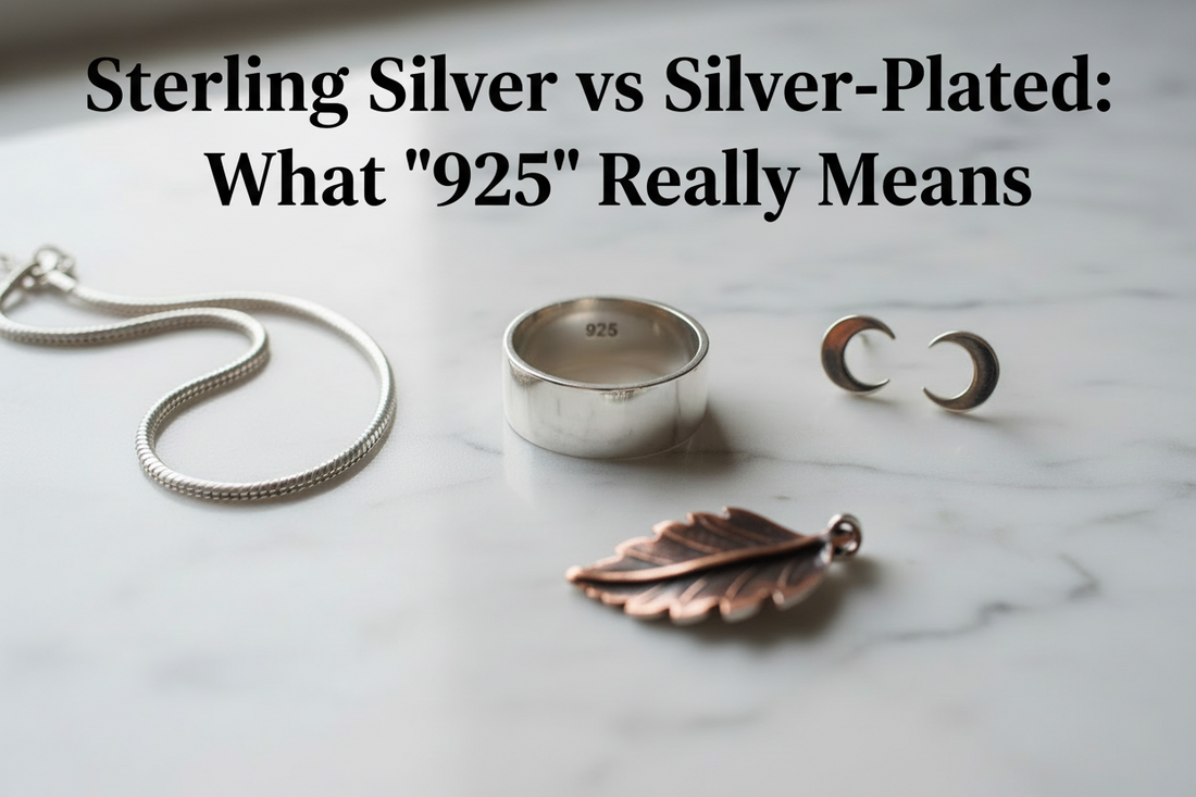 Sterling Silver vs Silver-Plated: What "925" Really Means