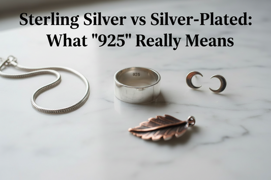 Sterling Silver vs Silver-Plated: What "925" Really Means