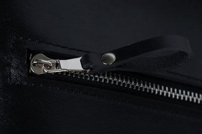 PYKOK Black Serenity genuine leather shoulder bag — view 5