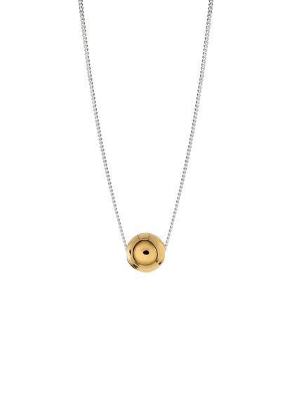 NO MORE Bubble gold vermeil pendant necklace — view 3