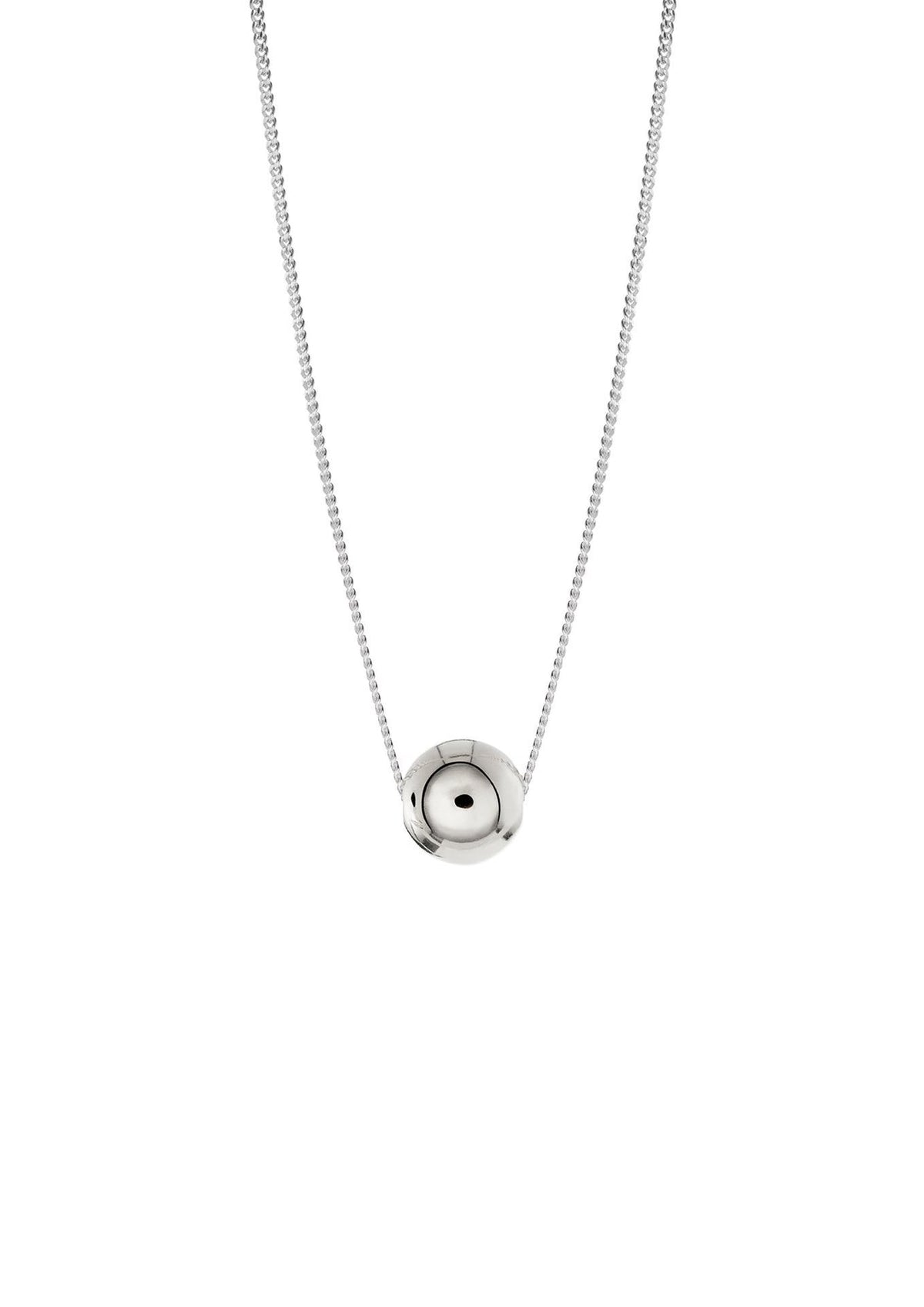 NO MORE Bubble sterling silver pendant necklace — view 4