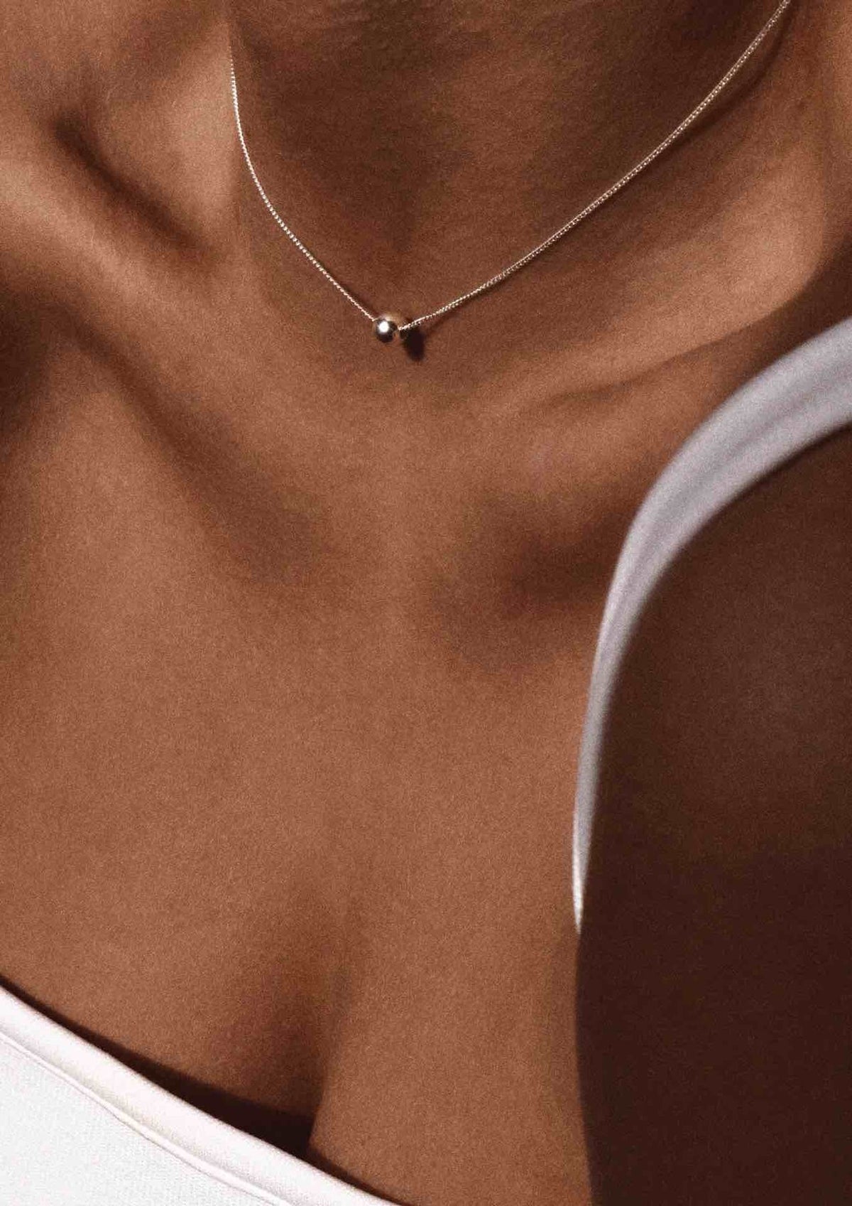 NO MORE Bubble gold vermeil pendant necklace