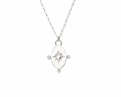 New Vintage by Kriss Morning Star silver necklace — view 4