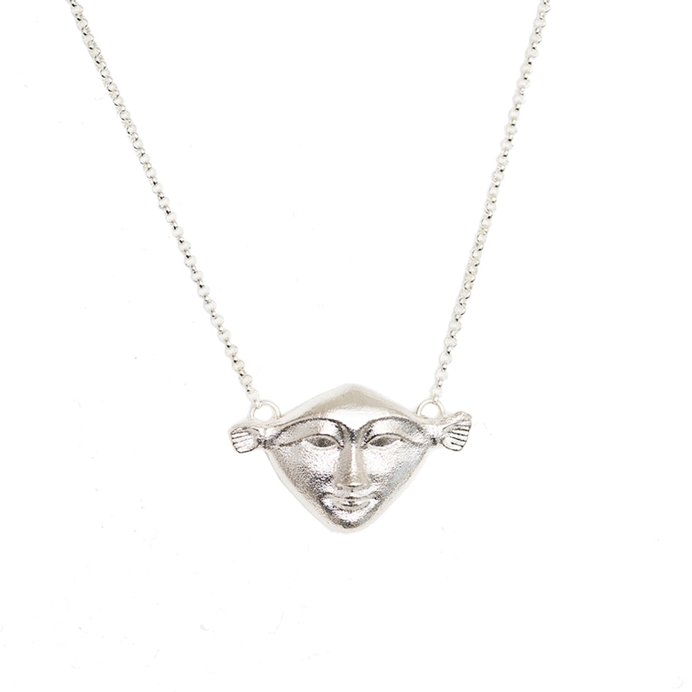 New Vintage by Kriss Hathor Harmony silver choker necklace — view 4