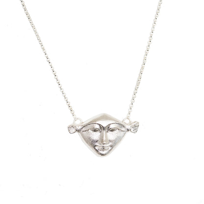 New Vintage by Kriss Hathor Harmony silver choker necklace — view 4