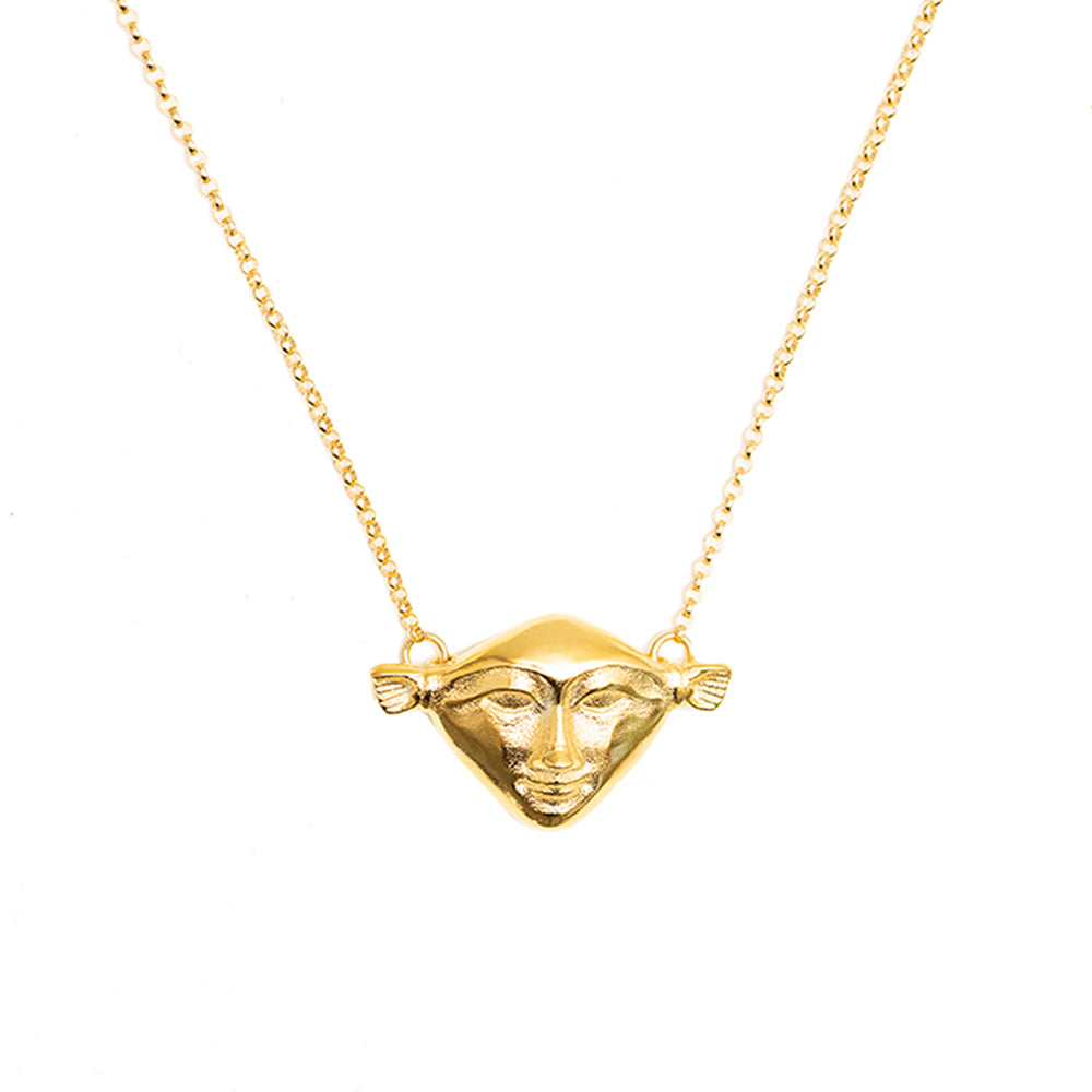 New Vintage by Kriss Hathor Harmony gold choker necklace — view 4