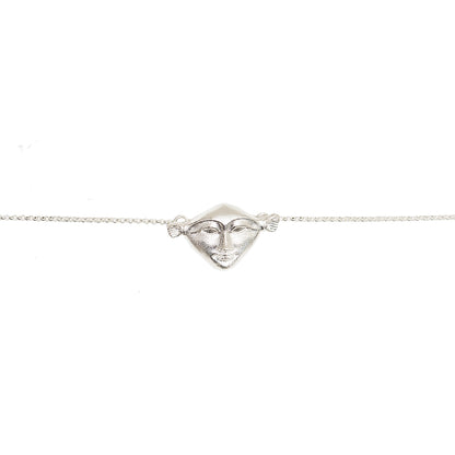 New Vintage by Kriss Hathor Harmony silver choker necklace — view 3