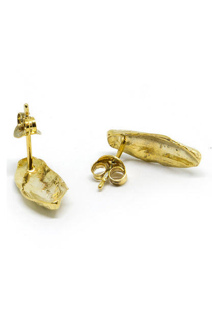 Agnes Veski SPRING Petal silver stud earrings — view 3