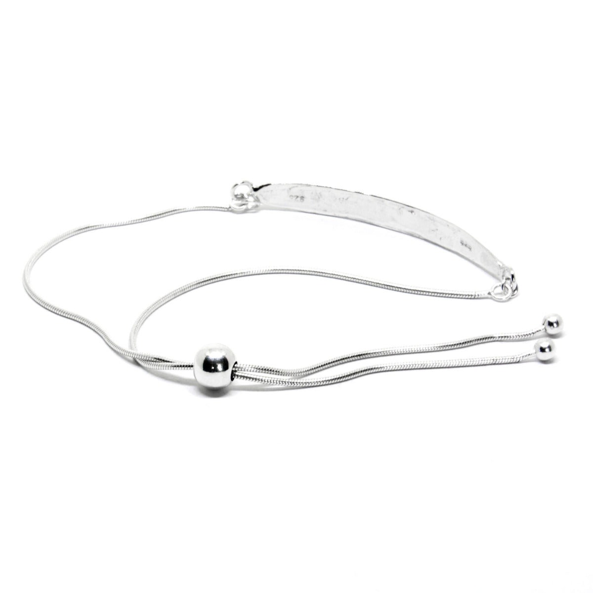 Agnes Veski SPRING Leaf silver bracelet — view 2