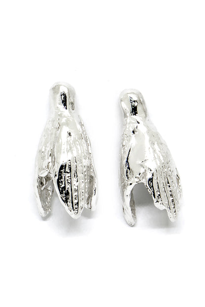 Agnes Veski SPRING Snowdrops silver earrings — view 3
