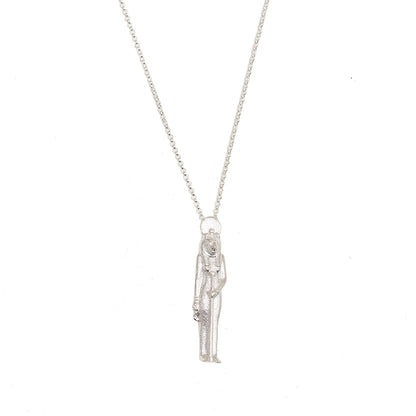 New Vintage by Kriss Sekhmet Fire silver pendant necklace — view 4