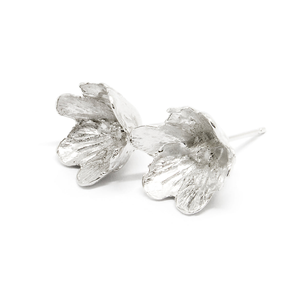 Agnes Veski SPRING Liverleaf silver earrings