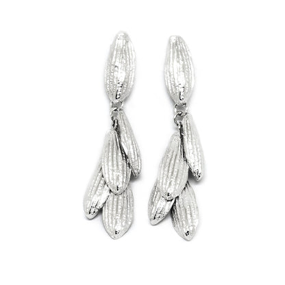 Agnes Veski SPRING handmade silver earrings — view 2
