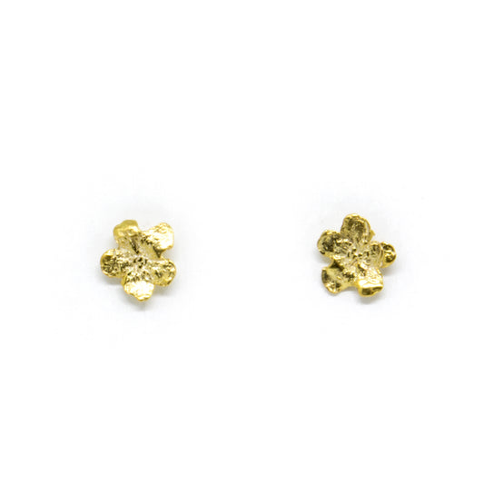 Agnes Veski SPRING Forget-Me-Not silver stud earrings