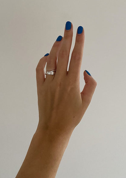NO MORE Andromeda sterling silver spinner ring — view 3