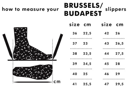 TOKU Brussels Slippers - Terracotta