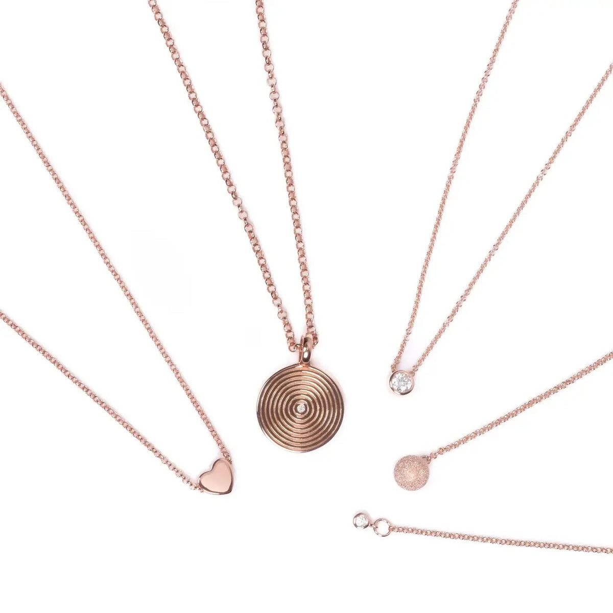 MyaMoon Illumi Infinity silver zircon pendant necklace — view 3