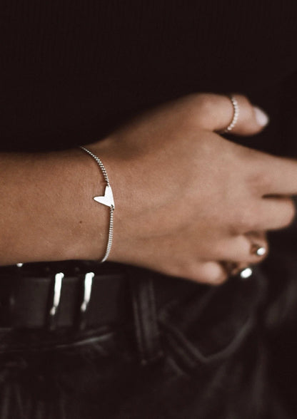 NO MORE Love sterling silver bracelet — view 4