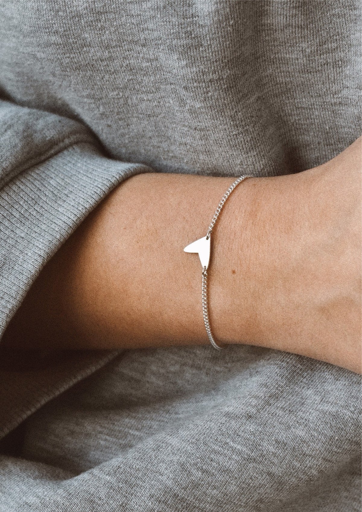 NO MORE Love sterling silver bracelet