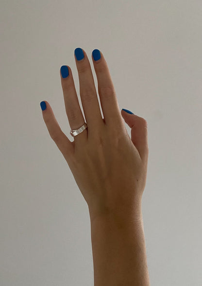 NO MORE Milky Way sterling silver spinner ring — view 8