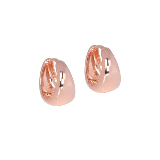 MyaMoon Souls Hoops M silver hoop earrings — view 2